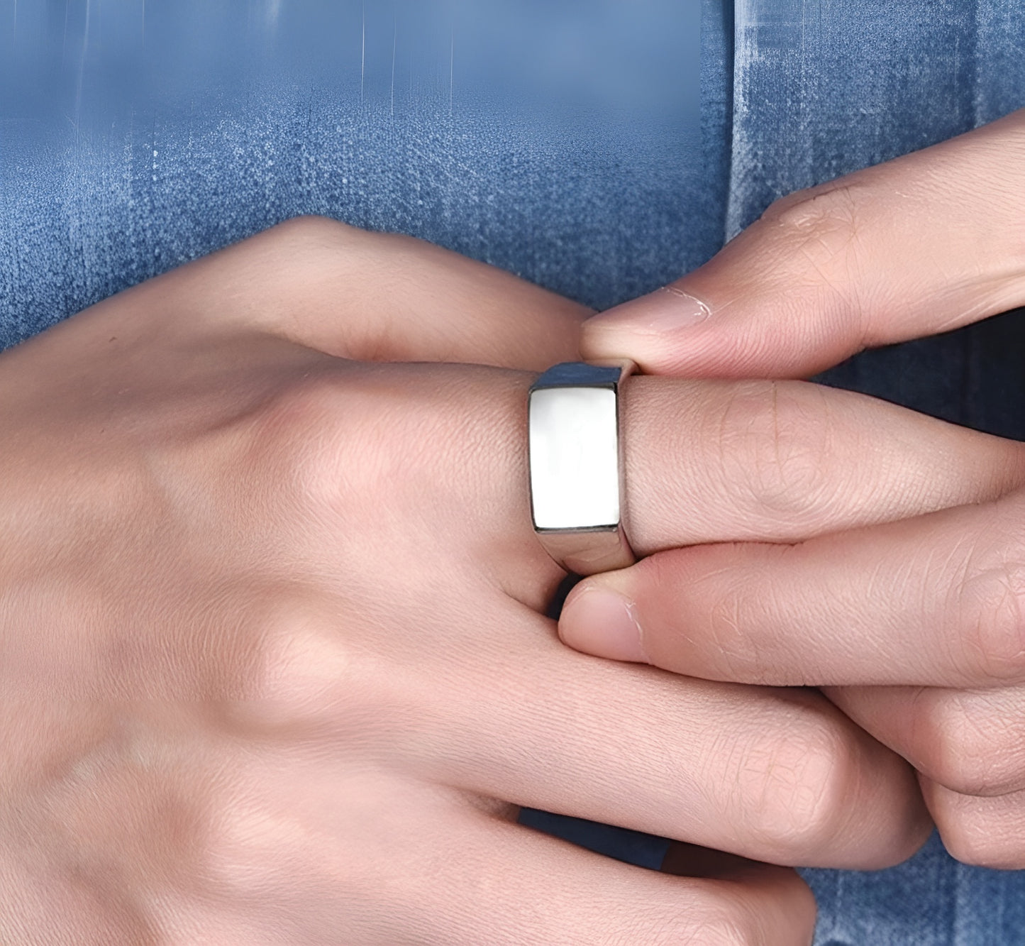 CLIFF RING SILVER