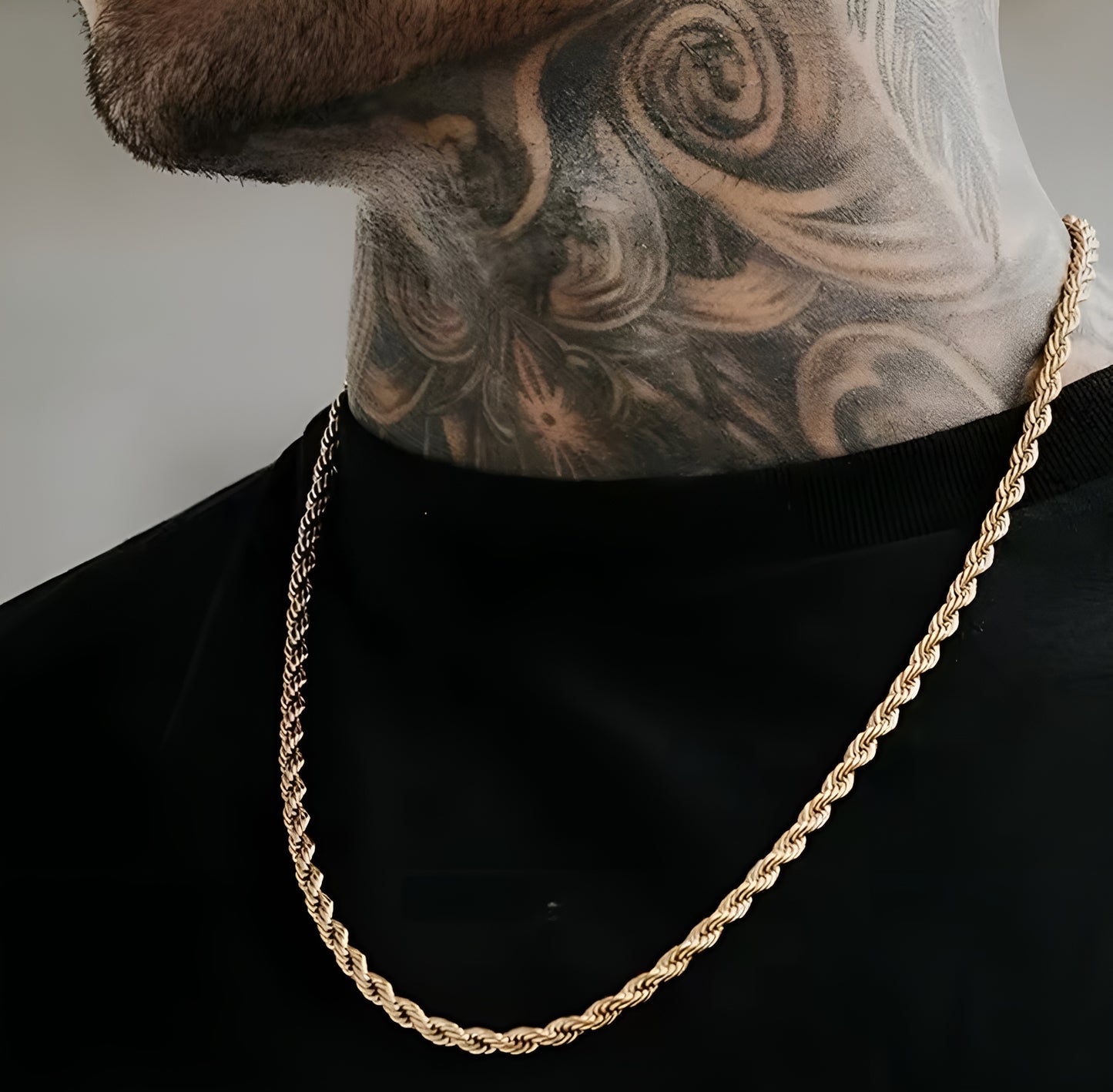 ROPE CHAIN GULD