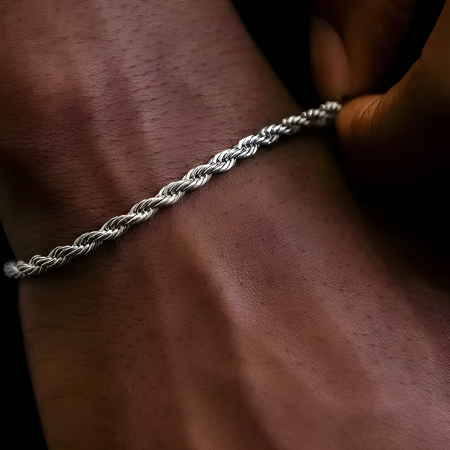 ROPE BRACELET SILVER