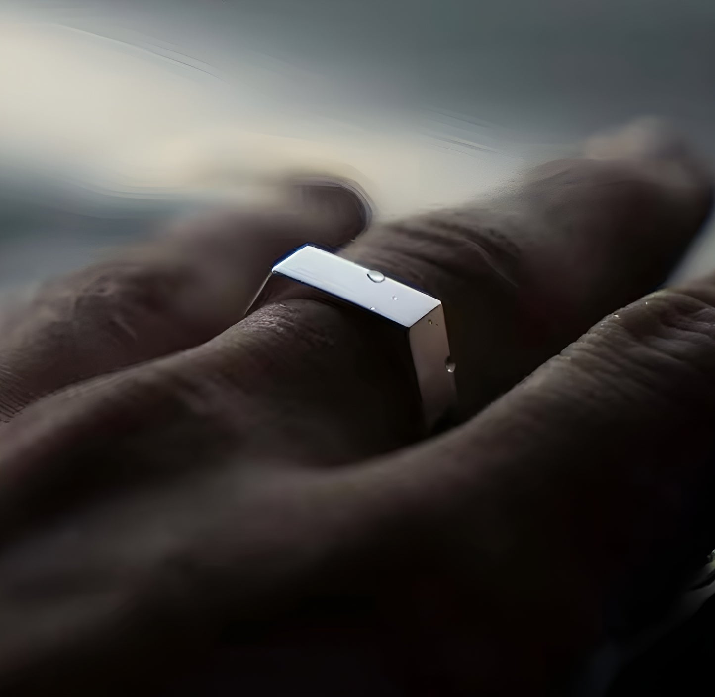 HEPTAGON RING SILVER