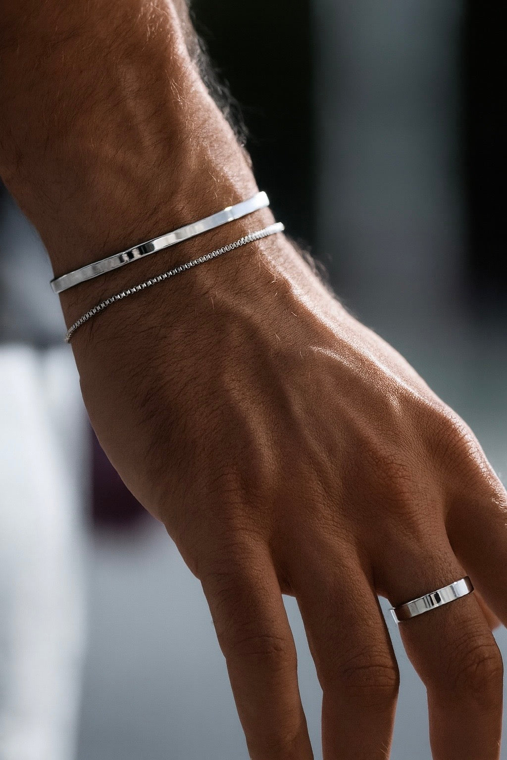 CUFF BRACELET SILVER