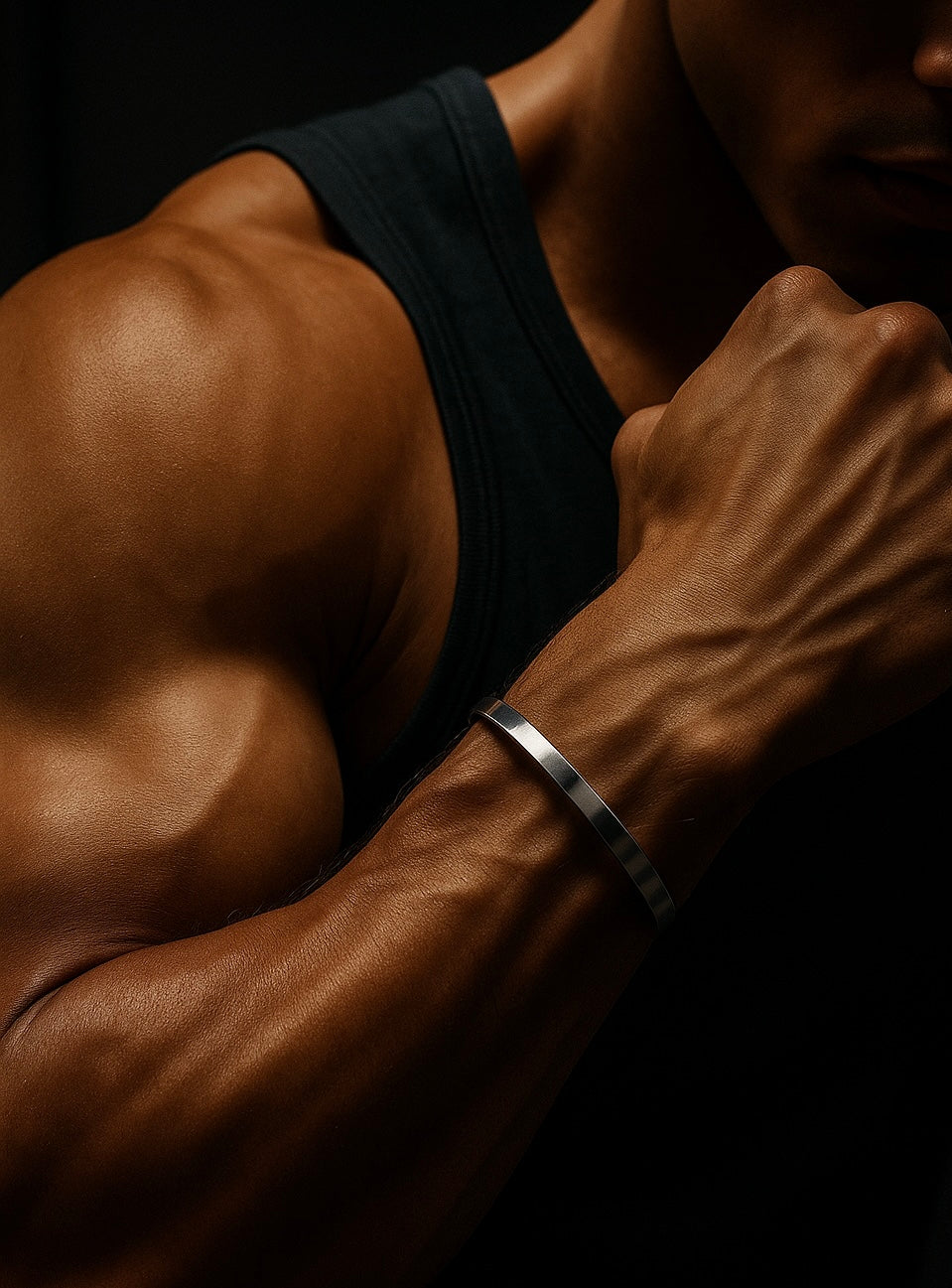 CUFF BRACELET SILVER