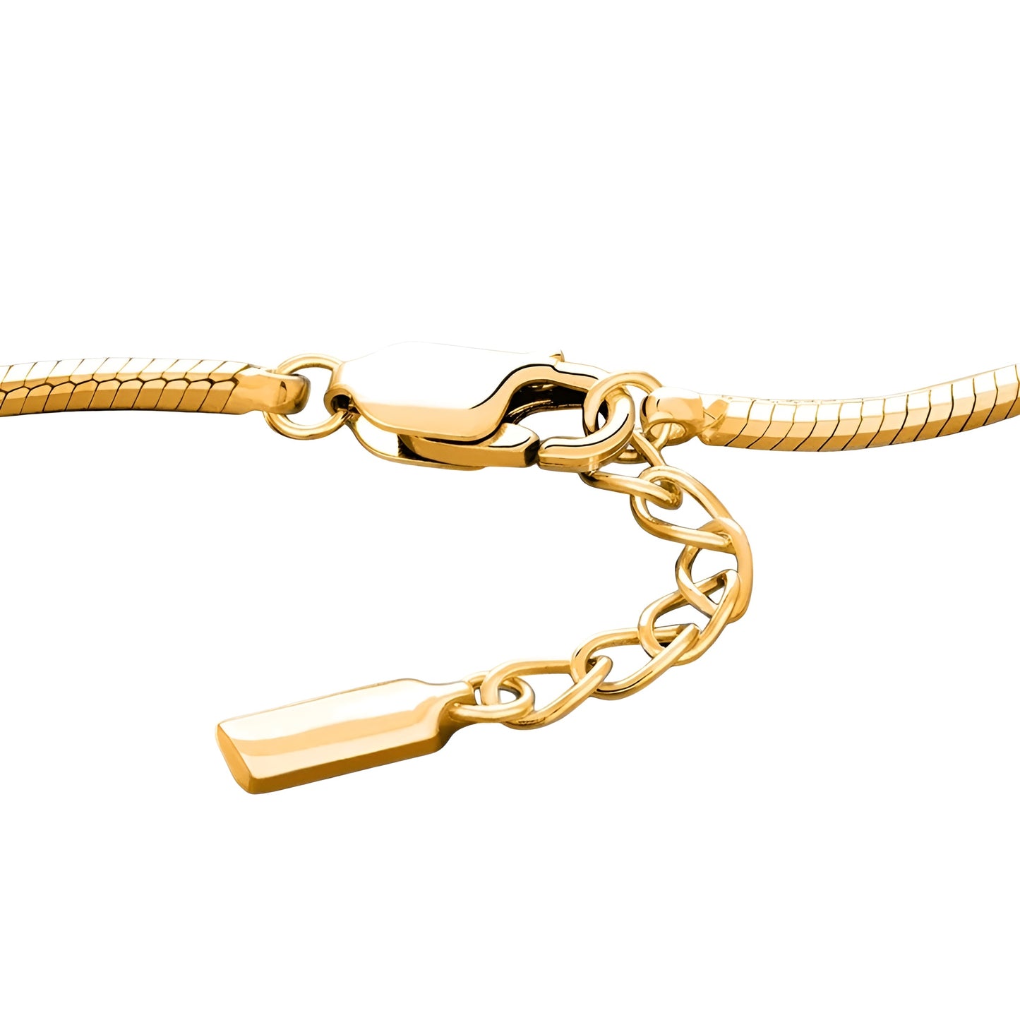 PYTHON BRACELET GULD