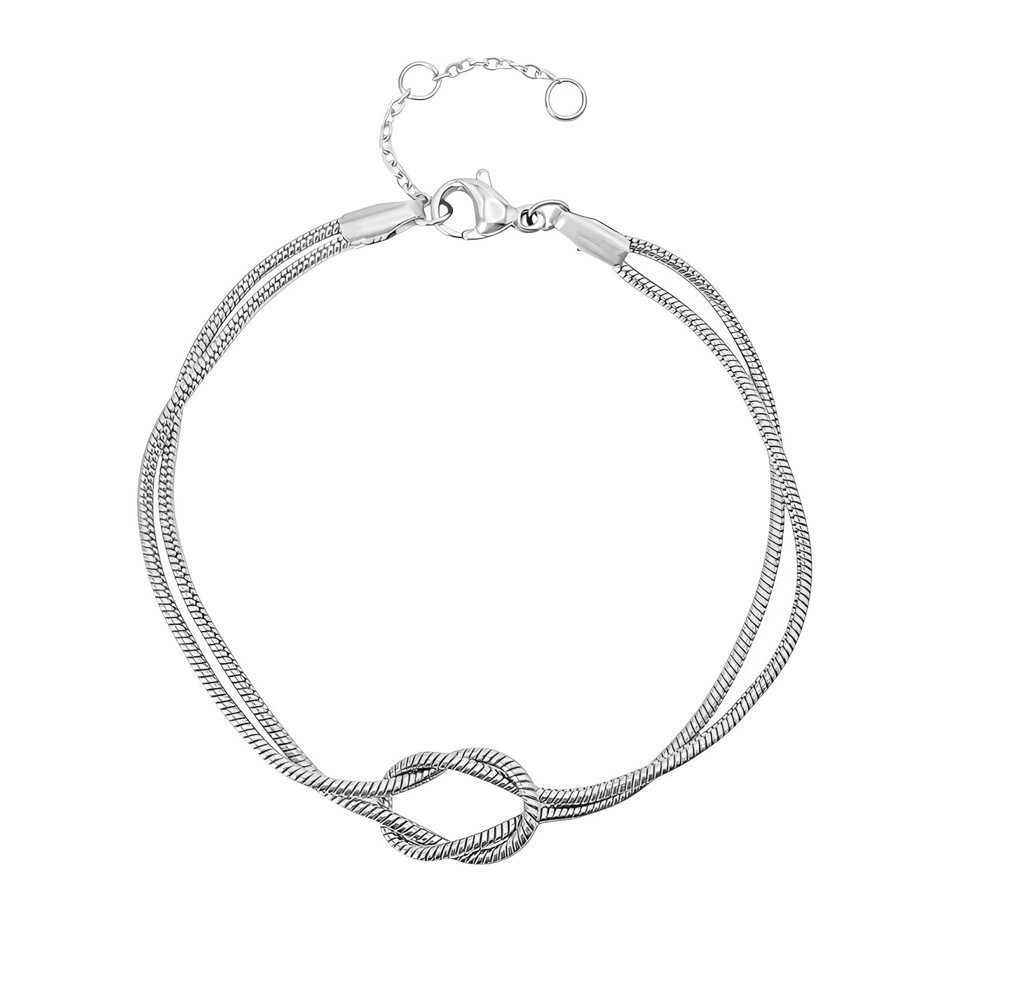 TWISTED BRACELET SILVER