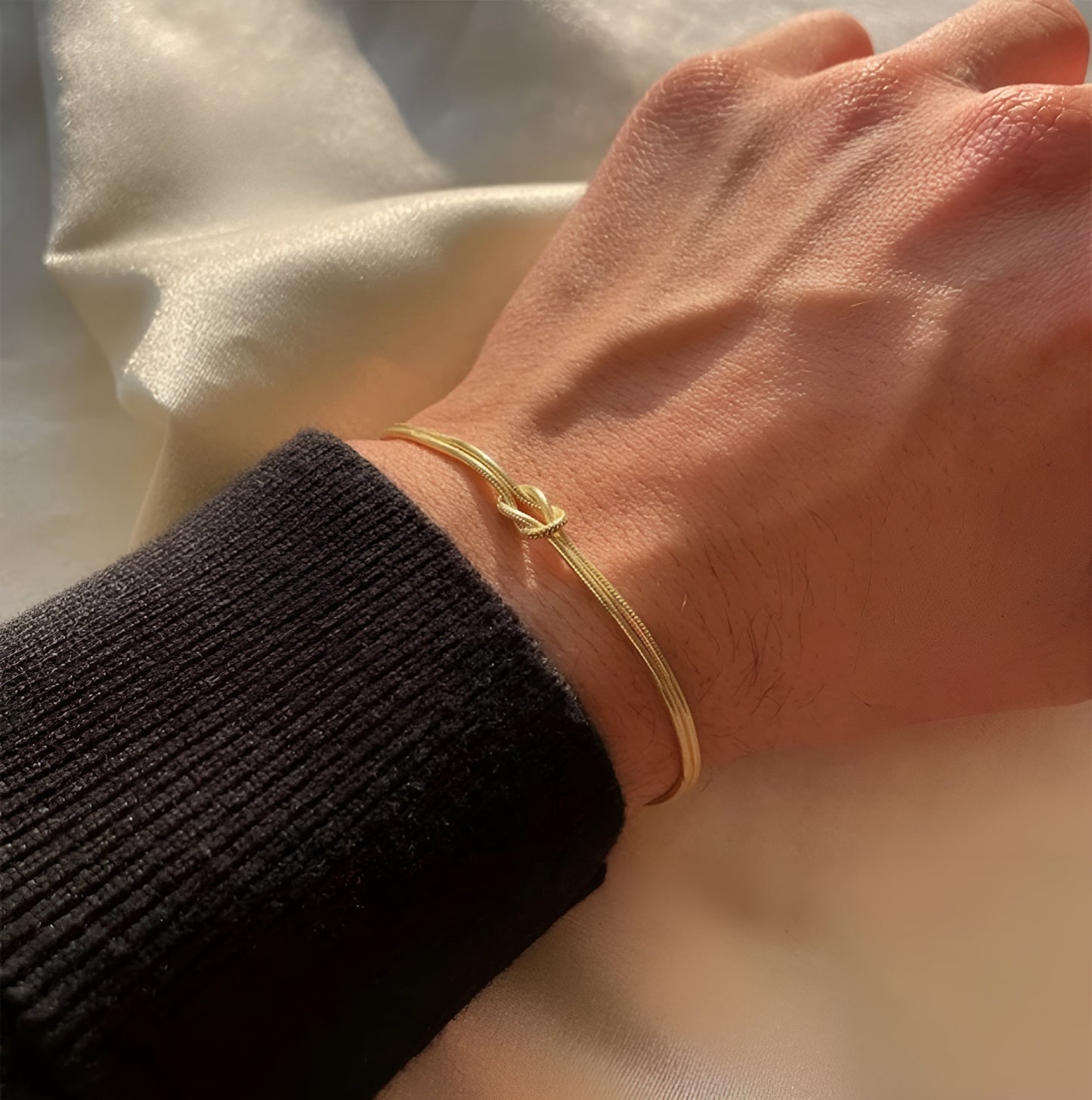 TWISTED BRACELET GULD