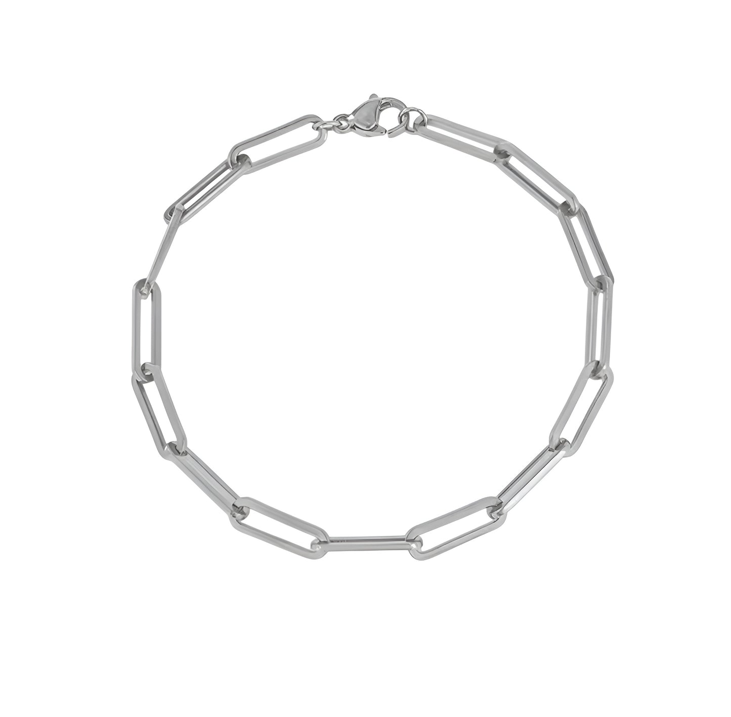 PAPERCLIP BRACELET SILVER