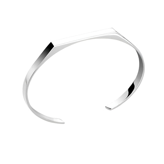 HEPTAGON BRACELET SILVER