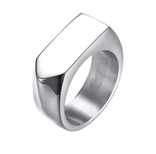 TITANIUM RING SILVER