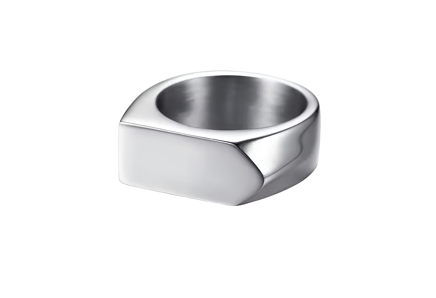 TITANIUM RING SILVER