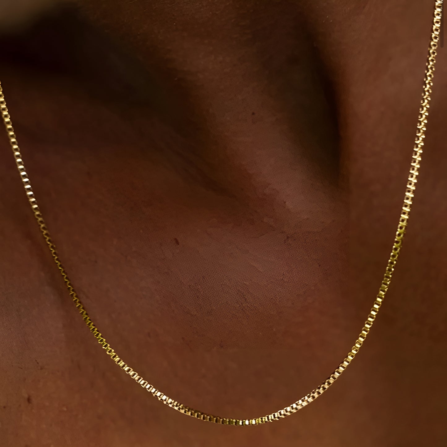 BOX NECKLACE GULD