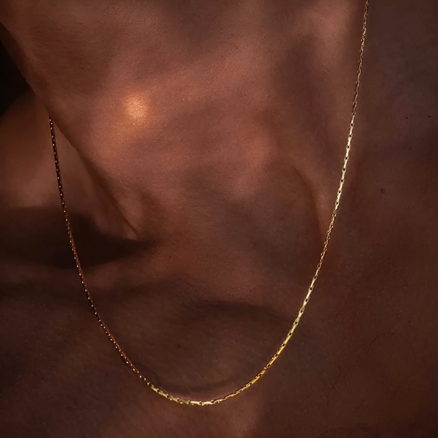 WIRE NECKLACE GULD