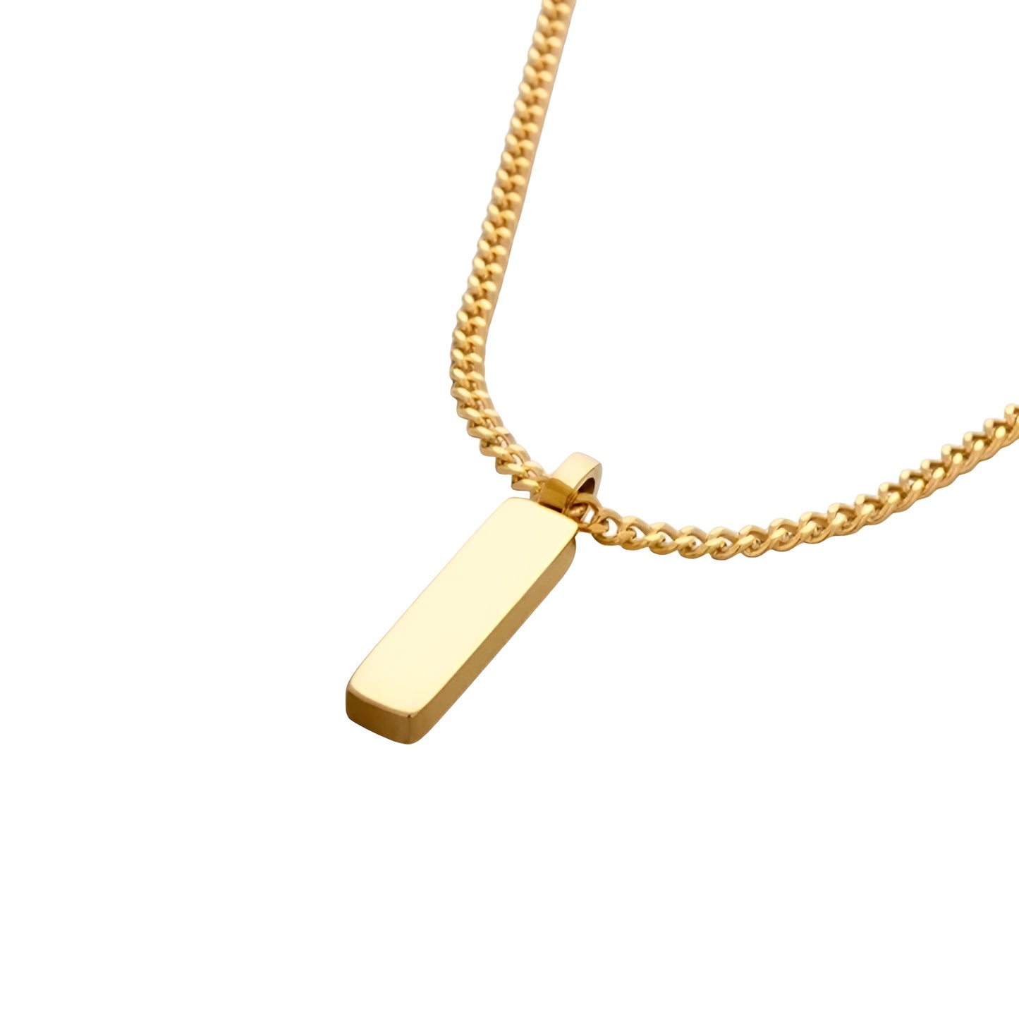 ANCHOR PENDANT NECKLACE GOLD