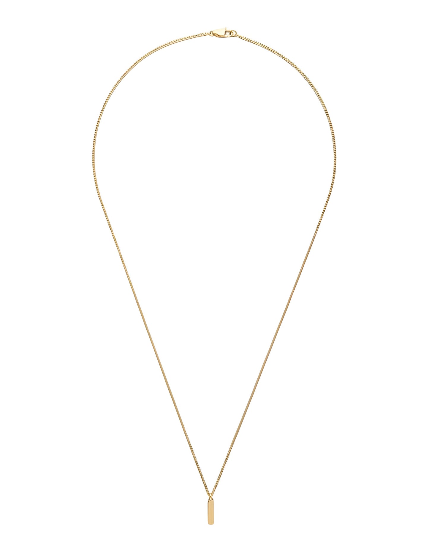 ANCHOR PENDANT NECKLACE GULD