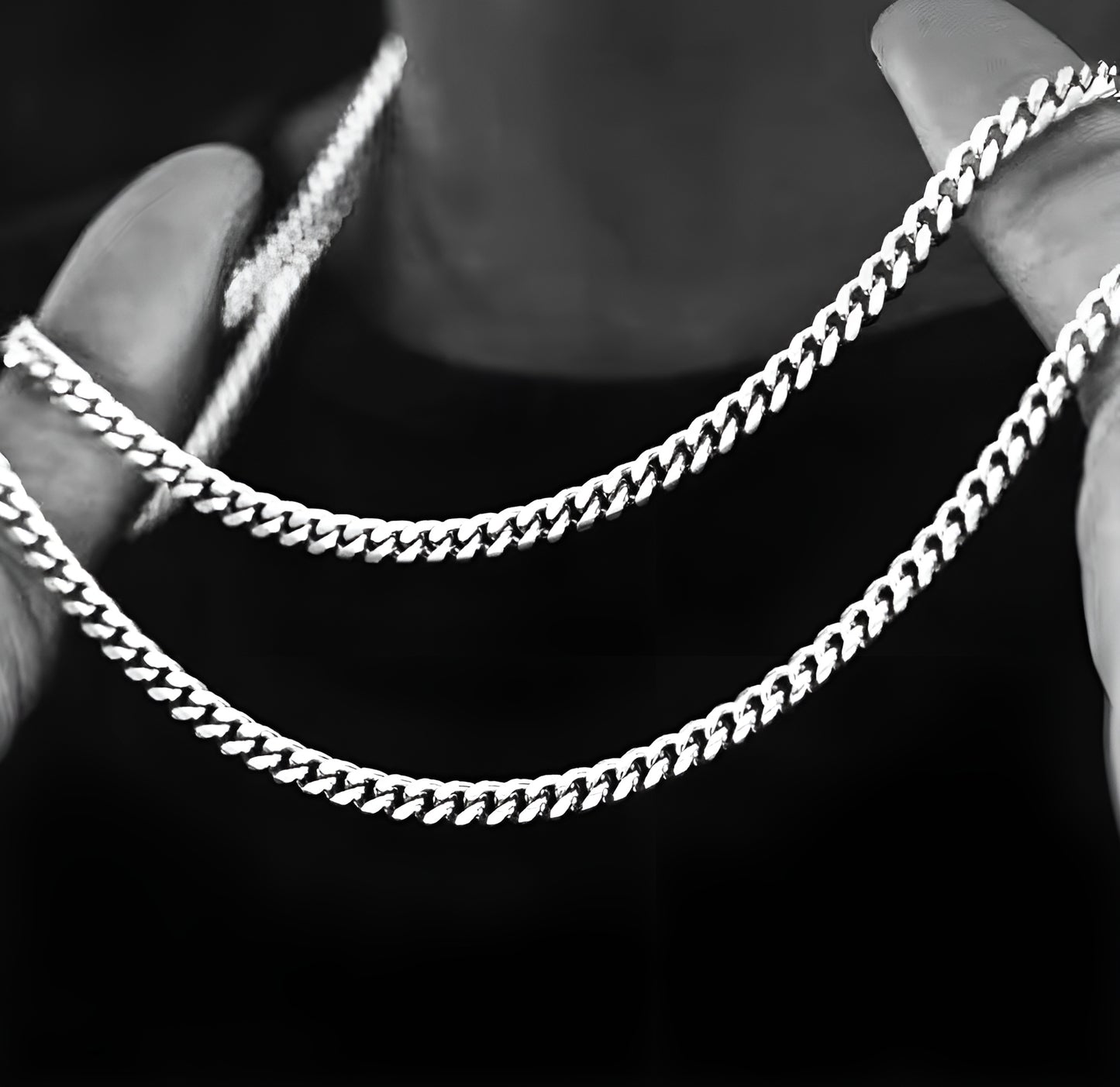 CUBAN CHAIN ​​SILVER