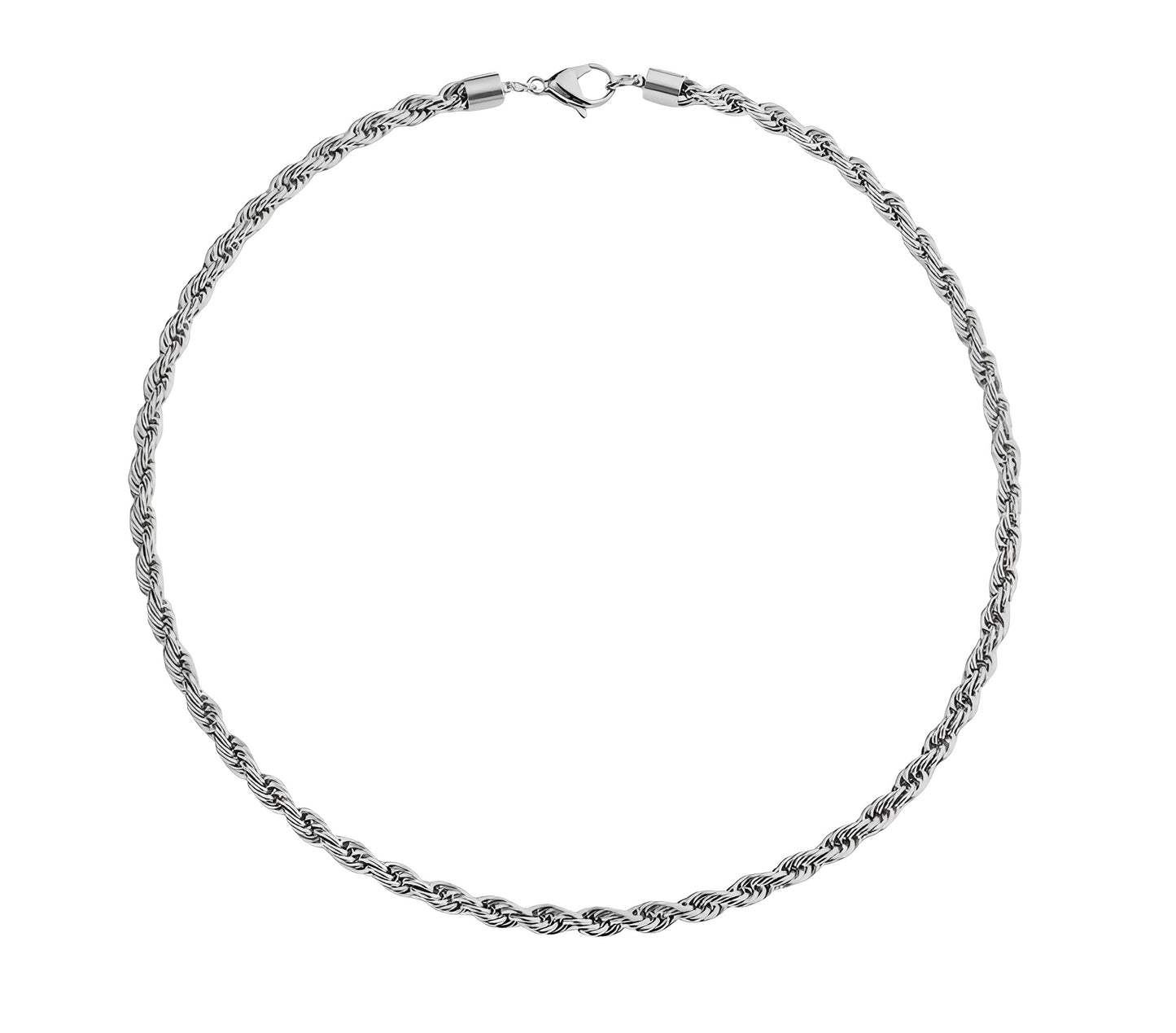 ROPE CHAIN SILVER