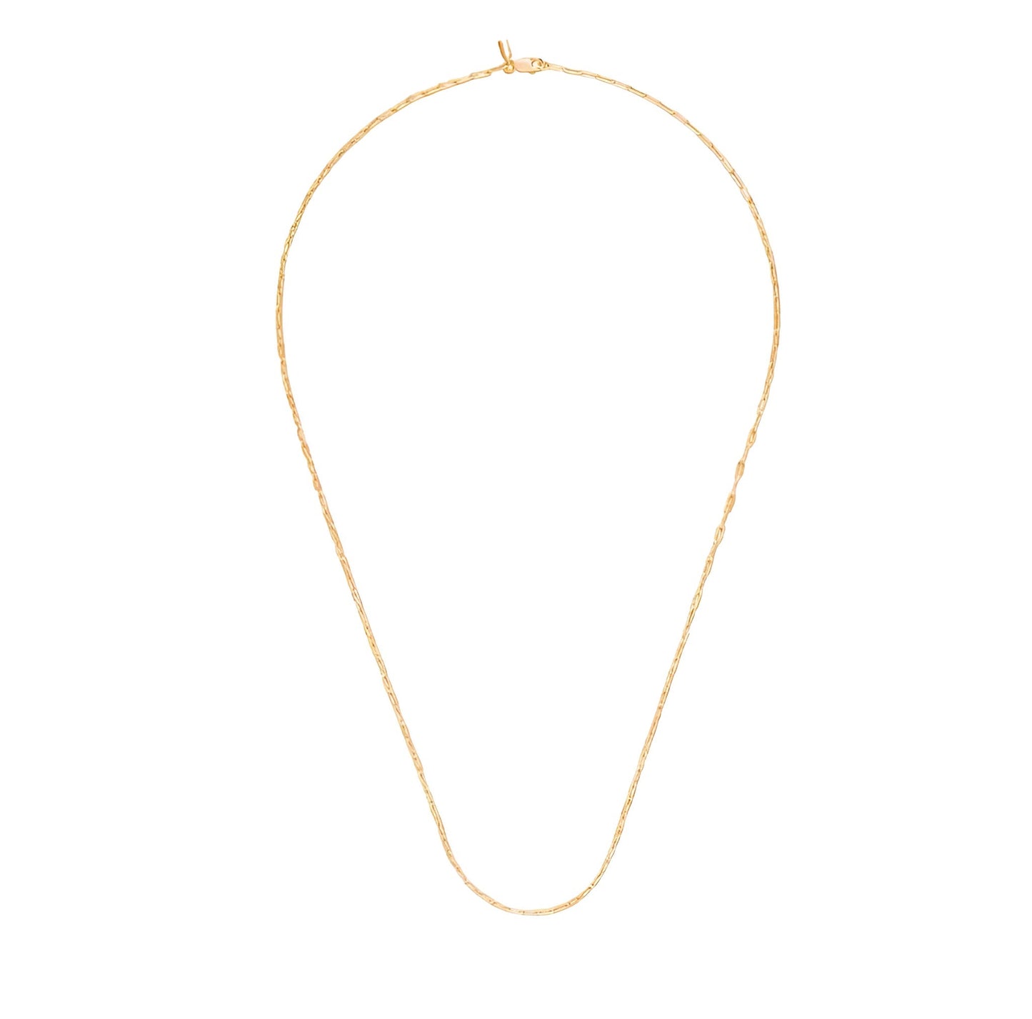 PAPERCLIP NECKLACE GOLD